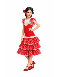 Costume di sevillana - di alta qualità, ideale per il Carnevale, feste a tema ed eventi speciali. 2