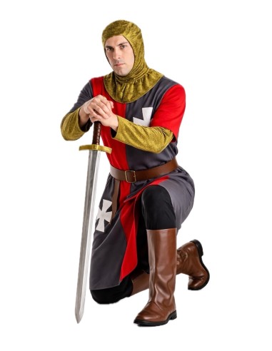 Costume médiéval gris