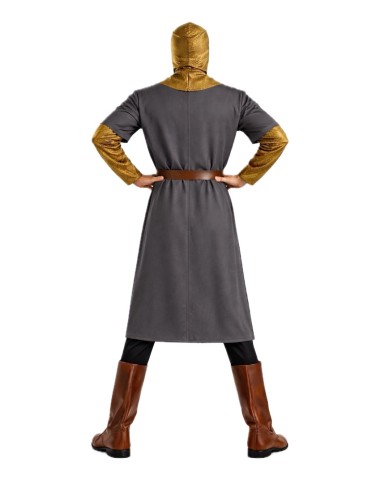 Costume médiéval gris