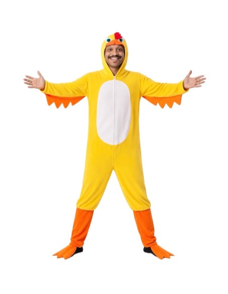 Costume di Pollo Taglia L - di alta qualità, ideale per il Carnevale, feste a tema ed eventi speciali.