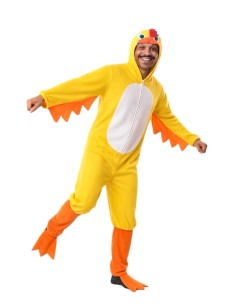 Déguisement de poulet taille L - de haute qualité, idéal pour le carnaval, les fêtes à thème et les événements spéciaux 2