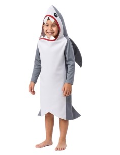 Shark Costume 8/10 Years - high quality, ideal for carnival, themed parties, and special events
