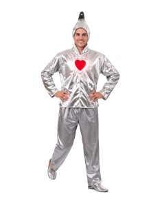 Tin Man Costume Size L - high quality, perfect for carnival, themed parties, and special events 2