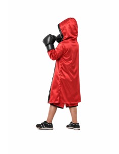 Roter Boxer-Kostüm - hochwertig, ideal für Karneval, Themenpartys und besondere Veranstaltungen. 2