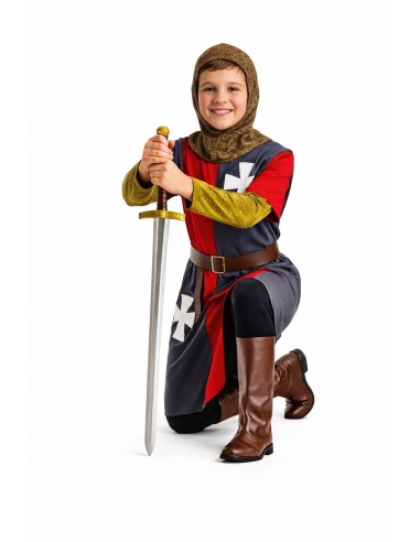 Costume Medievale Grigio