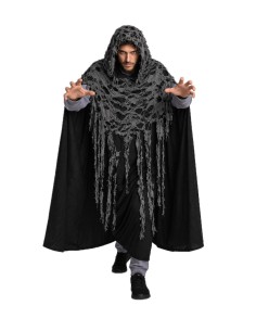 Capa Morte Tamanho L - de alta qualidade, ideal para o carnaval, festas temáticas e eventos especiais.