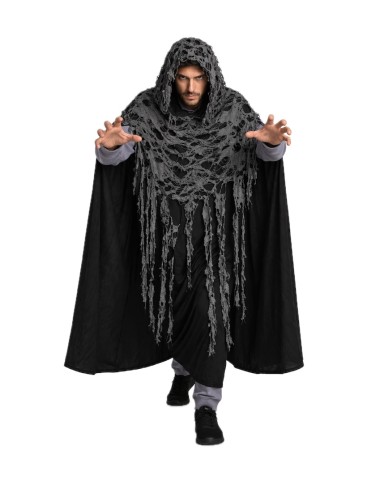 Mantello della Morte Taglia L - di alta qualità, ideale per il Carnevale, feste a tema ed eventi speciali.