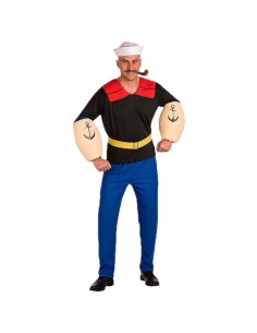 Strongman Sailor Costume Size L - high quality, ideal for carnival, themed parties, and special events 2