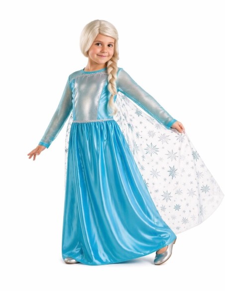 Fantasia de Princesa do Gelo - de alta qualidade, ideal para o carnaval, festas temáticas e eventos especiais.