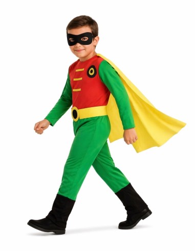 Déguisement de super Robin de haute qualité, idéal pour le carnaval, les fêtes à thème et les événements spéciaux.