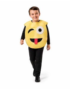 Laughing Face Costume 8/10 Years - high quality, ideal for carnival, themed parties, and special events 2