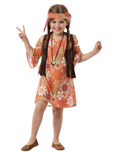 Hippie Woman Costume - high quality, ideal for carnival, themed parties, and special events