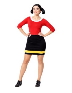 Woman Sailor Strongman Costume Size M - high quality, perfect for carnival, themed parties, and special events 2