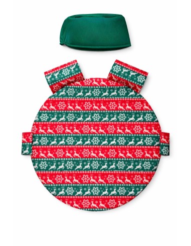 Déguisement Boule de Noël Renne Neuf