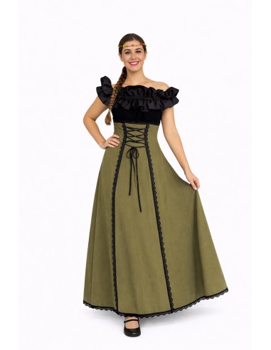Disfraz medieval hilandera Agnes Nuevo