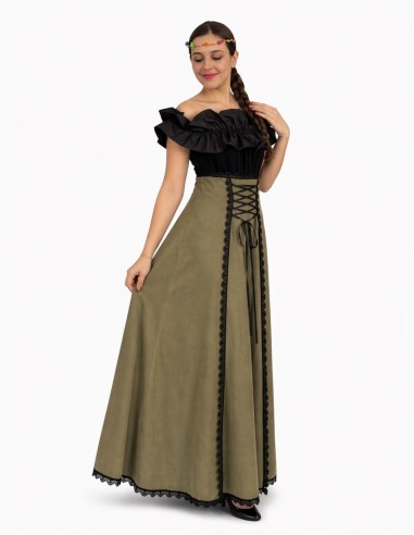 Disfraz medieval hilandera Agnes Nuevo