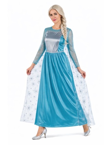 Déguisement Princesse des Glaces Taille M - de haute qualité, idéal pour le carnaval, les fêtes à thème et les événements spécia