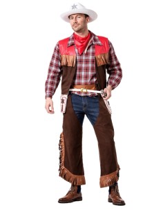 Déguisement de cowboy Taille L - de haute qualité, idéal pour le carnaval, les fêtes à thème et les événements spéciaux