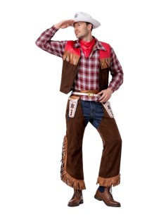 Déguisement de cowboy Taille L - de haute qualité, idéal pour le carnaval, les fêtes à thème et les événements spéciaux 2