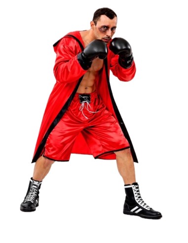 Déguisement de Boxeur Rouge