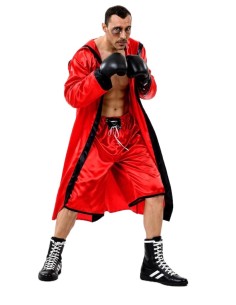 Disfarce de Boxeador Vermelho