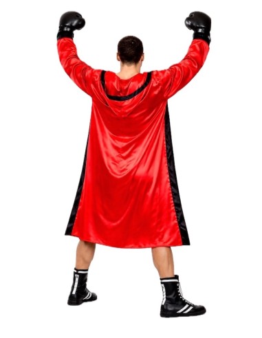 Déguisement de Boxeur Rouge
