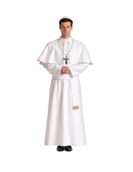 Costume da Papa Taglia L - di alta qualità, ideale per carnevale, feste a tema ed eventi speciali
