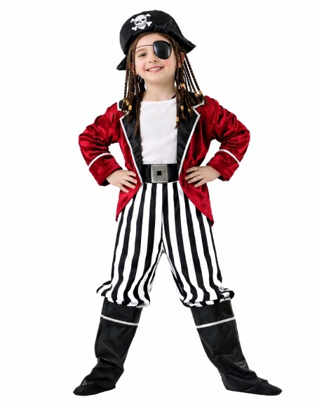 Disfraz Pirata - de alta calidad, ideal para carnaval, fiestas temáticas y eventos especiales