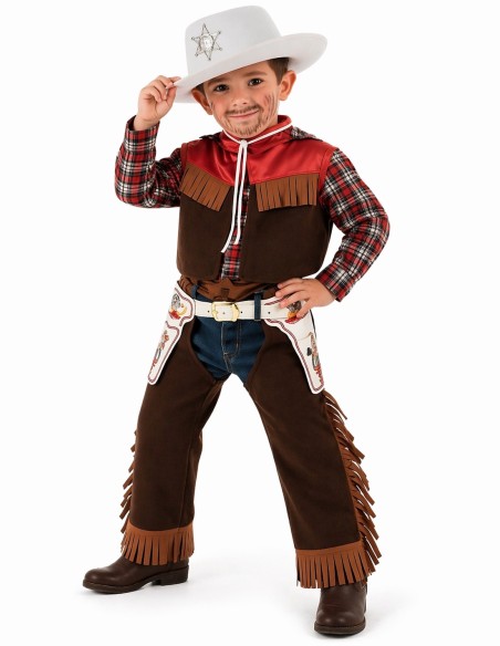 Cowboy Costume - high quality, ideal for carnival, themed parties, and special events
