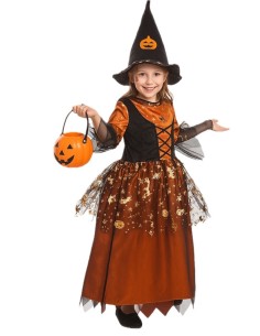 Costume Strega Arancione