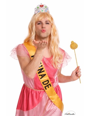 Costume Principessa Rosa Uomo