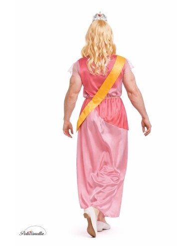 Fantasia de Princesa Rosa para Homem