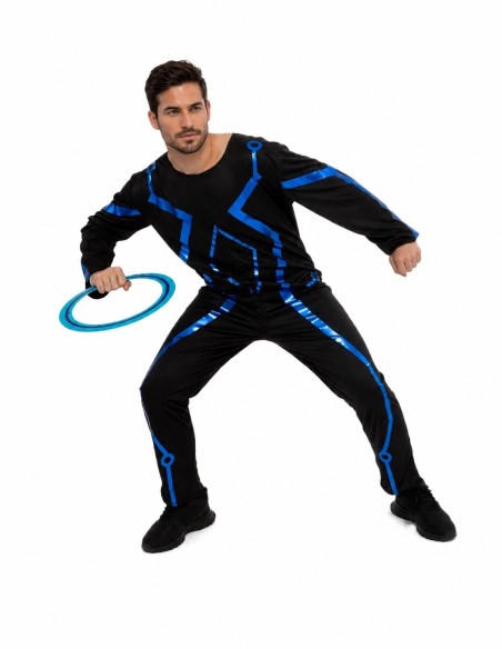 Costume Tron Uomo Taglia L Nuovo - di alta qualità, ideale per carnevale, feste a tema ed eventi speciali
