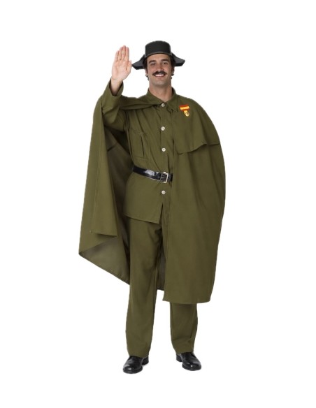 Travestimento Guardia Civil Taglia L - di alta qualità, ideale per carnevale, feste a tema ed eventi speciali