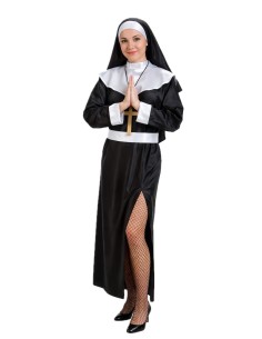 Disfraz Monja Talla M - de alta calidad, ideal para carnaval, fiestas temáticas y eventos especiales