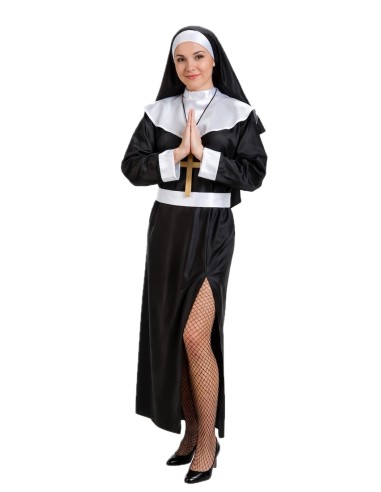 Costume da suora Taglia M - di alta qualità, ideale per carnevale, feste a tema ed eventi speciali