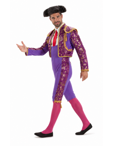Costume di torero viola