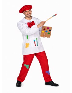 Disfraz Pintor Talla L - de alta calidad, ideal para carnaval, fiestas temáticas y eventos especiales