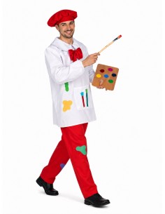 Disfraz Pintor Talla L - de alta calidad, ideal para carnaval, fiestas temáticas y eventos especiales 2