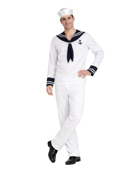 Costume da marinaio Taglia L - di alta qualità, ideale per carnevale, feste a tema ed eventi speciali