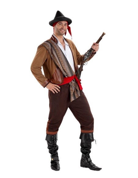 Bandit Costume Size L - high quality, ideal for carnival, themed parties, and special events