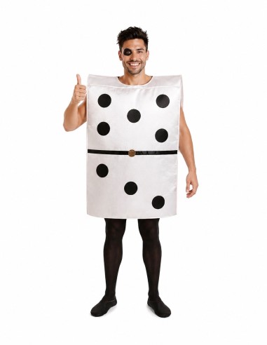 Costume da Domino Taglia L - di alta qualità, ideale per carnevale, feste a tema ed eventi speciali