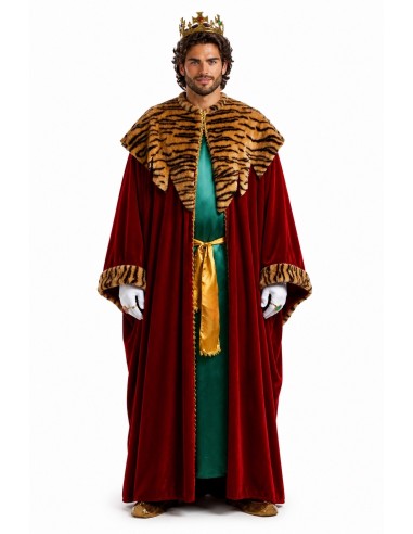 King Gaspar Costume Size L - high quality, ideal for carnival, themed parties, and special events