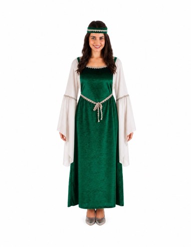 Disfarce Medieval Verde Tamanho M - de alta qualidade, ideal para carnaval, festas temáticas e eventos especiais