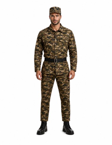 Military Costume Size L - high quality, ideal for carnival, themed parties, and special events