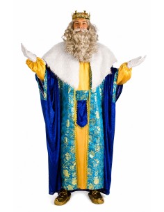 Disfraz Rey Melchor Talla L - de alta calidad, ideal para carnaval, fiestas temáticas y eventos especiales