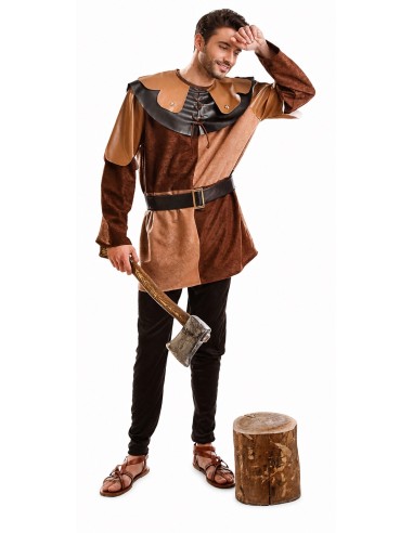 Mittelalterliches braunes Kostüm