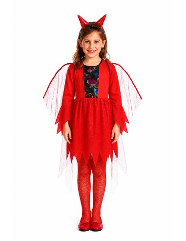 Disfraz Diablesa - de alta calidad, ideal para carnaval, fiestas temáticas y eventos especiales