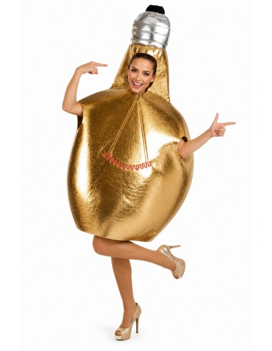 Disfraz Bombilla Talla L - de alta calidad, ideal para carnaval, fiestas temáticas y eventos especiales
