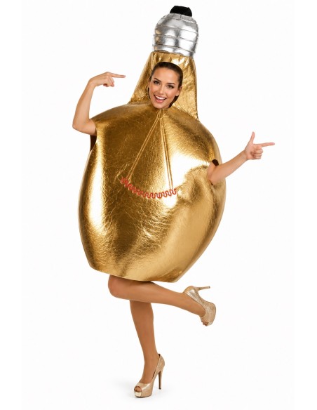 Disfraz Bombilla Talla L - de alta calidad, ideal para carnaval, fiestas temáticas y eventos especiales